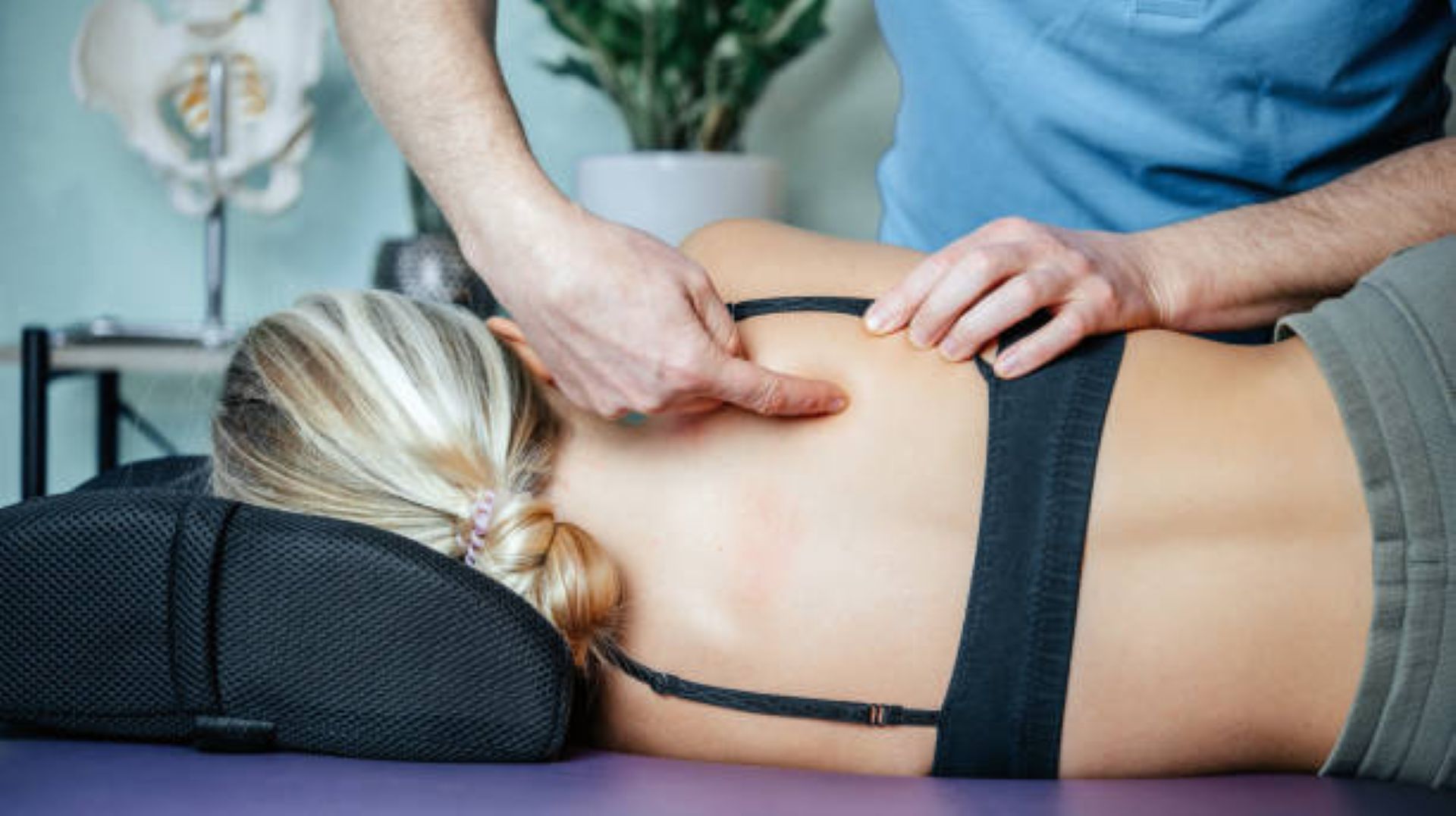 myofascial therapy to back